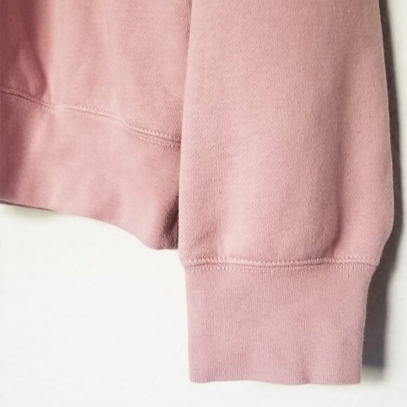Rare Beauty Everyday Quarter Zip Sweatshirt Pullover Fleece Cozy XL Dusty Rose - Picture 11 of 16